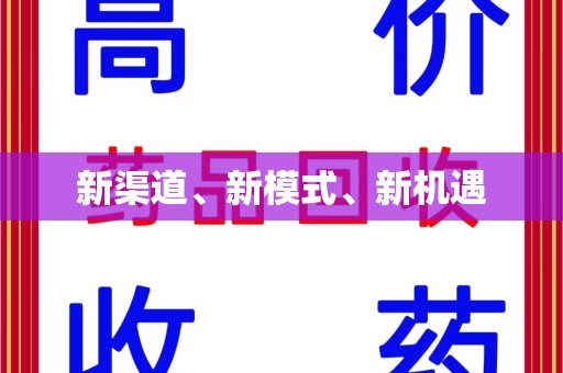 重庆新渠道、新模式、新机遇